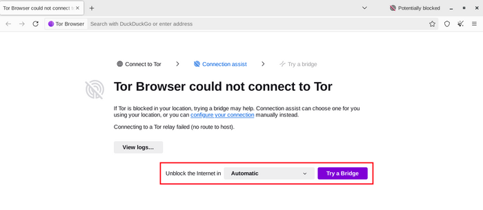 Connection Assist automatic